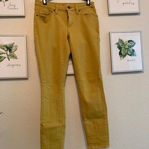 Mustard Skinny Jeans